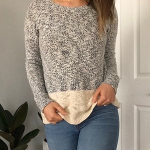 SOLD - Ann Taylor Color Block Sweater